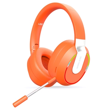Drahtlose Drahtlose Gaming Headset L850 mit RGB-Licht - Orange