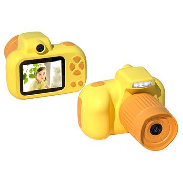X18 X18 Mini-Digitalkamera für Kinder - HD-Videoaufnahme, 32GB - Gelb