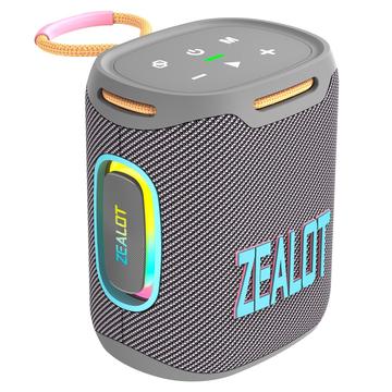 Zealot Zealot S122 Tragbarer Bluetooth-Lautsprecher mit Subwoofer - 25W - Grau