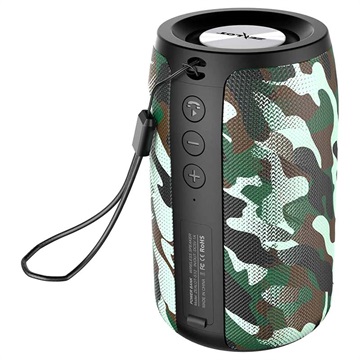 Zealot Zealot S32 Tragbarer Wasserbeständiger Bluetooth Lautsprecher - 5W - Grün Tarnung