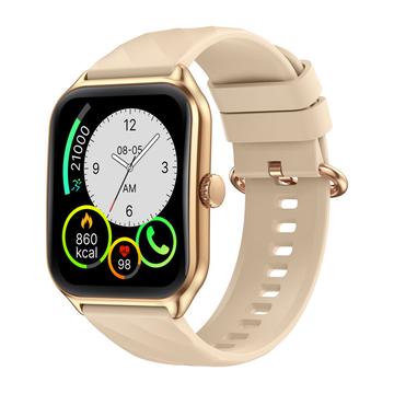 Zeblaze Zeblaze GTS 4 Smartwatch mit AMOLED-Display und Bluetooth-Anruf - Gold