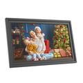 10.1" WiFi Digitaler Fotorahmen mit Touch-Bedienung - 16GB Speicher - Schwarz