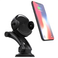 2-in-1 Kfz-Halterung & Qi Ladegerät W5F - 15W - Schwarz