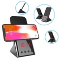 3-in-1 Universal Qi Ladegerät & Wecker QX900 - 10W