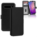 3Sixt NeoWallet 2-in-1 Samsung Galaxy S10 Lederhülle - Schwarz