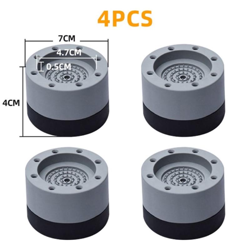 4Pcs Anti-Vibrations-Waschmaschinen-Fußpads Geräuschunterdrückung