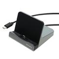 4smarts Voltdock Tablet & Mobile USB-C-Ladestation 60W - Grau