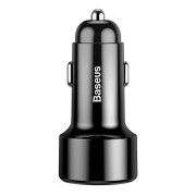 Baseus Magic 2x USB QC 3.0 45W Autoladegerät CCMLC20A-01 - schwarz