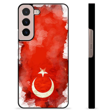 Samsung Galaxy S22 5G Schutzhülle - Türkische Flagge
