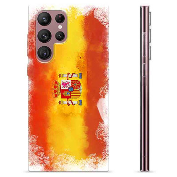 Samsung Galaxy S22 Ultra 5G TPU Hülle - Spanische Flagge