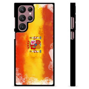 Samsung Galaxy S22 Ultra 5G Schutzhülle - Spanische Flagge