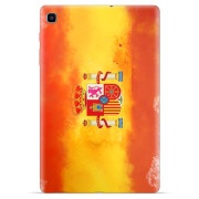 Samsung Galaxy Galaxy Tab S6 Lite 2020/2022/2024 TPU Hülle - Spanische Flagge