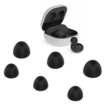 6Pcs Ersatz Ohrstöpsel Tipps weichen Silikon Ohrhörer Kappen Abdeckung für Samsung Galaxy Buds2
