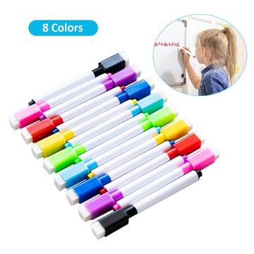 8er-Pack magnetische Whiteboard-Marker
