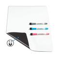 Magnetisches PET-Whiteboard A4 mit 3 Markern und Radiergummi
