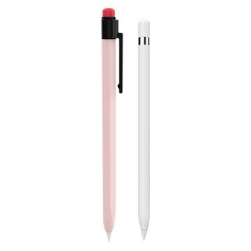 AHASTYLE PT80-1-K Für Apple Pencil 2. Generation Stylus Pen Silikonhülle Anti-Sturz Schutzhülle - Pink