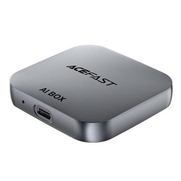 Acefast QC2 Wireless CarPlay/Android Auto AI Box - Grau