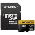 Adata Premier One MicroSDXC UHS-II Speicherkarte AUSDX64GUII3CL10-CA1