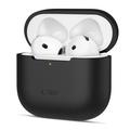AirPods 4 Tech-Protect-Silikonhülle - Schwarz