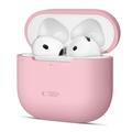 AirPods 4 Tech-Protect Silikonhülle - Staubiges Rosa