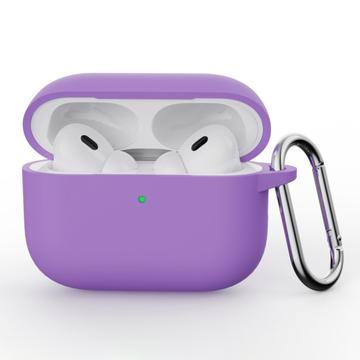 AirPods Pro 3 Silikonhülle mit Karabiner - Purpur