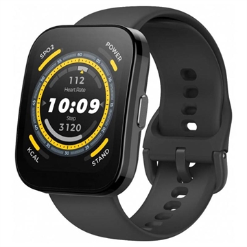 Amazfit Bip 5 Smartwatch - 1.91" Anzeige - Weiches Schwarz