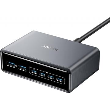 Anker Prime 200W Desktop-Ladestation - 4x USB-C, 2x USB-A - Schwarz