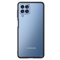 Anti-Shock Samsung Galaxy M53 Hybrid Hülle - Schwarz / Durchsichtig