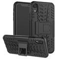 iPhone XR Anti-Rutsch Hybrid Case mit Stand-Funktion