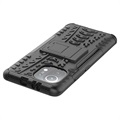 Anti Rutsch Xiaomi Mi 11 Pro Hybrid Hülle mit Stand - Schwarz