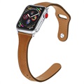 Apple Watch 7/SE/6/5/4/3/2/1 Premium Lederarmband - 41mm/40mm/38mm