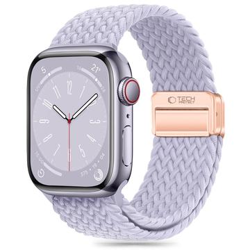 Apple Watch Serie 11/10/9/8/7/6/SE 3/SE Tech-Protect NylonMag Armband - 40mm/41mm/42mm - Immergrün