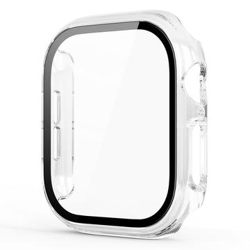 Apple Watch Series 11/10 Kunststoff Hülle mit Panzerglas - 42mm - Durchsichtig