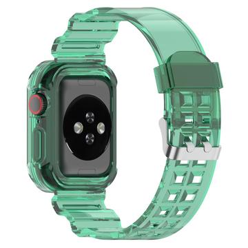 Apple Watch Series 11/10 Ersatz-Silikonarmband mit integriertem Rahmen - 42mm
