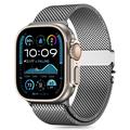 Apple Watch Series Ultra 3/Ultra 2/Ultra/11/10/9/8/7/6/SE 3/SE (2022)/SE Tech-Protect Milan-Armband - 49mm/46mm/45mm/44mm - Silber