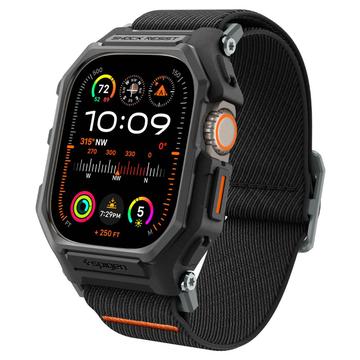 Apple Watch Ultra/Ultra 2/Ultra 3 Spigen Lite Fit Pro Armband mit Gehäuse - 49mm - Schwarz
