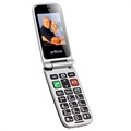 Artfone CF241A Flip Seniorenhandy - Dual SIM, SOS - Schwarz
