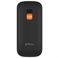 Artfone CS181 Seniorenhandy - Dual SIM, SOS - Schwarz