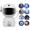Astronaut Hugging Star Weihnachtsprojektor Lampe - USB Powered