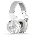BLUEDIO T2+ Drahtloser Bluetooth 4.1 Mikrofon Stereo Kopfhörer Headset Over-Ear - Weiß