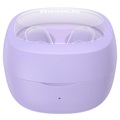 Baseus Bowie WM02 TWS Ohrhörer - Bluetooth 5.3 - Purpur