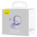Baseus Bowie WM02 TWS Ohrhörer - Bluetooth 5.3 - Purpur