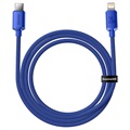 Baseus Crystal Shine USB-C / Lightning Kabel CAJY000203 - 1.2m - Blau