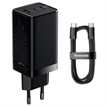 Baseus GaN3 Pro Schnell Wand-ladegerät mit USB-C Kabel - 1m