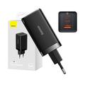 Baseus GaN5 Pro 65W Wandladegerät - 2xUSB-C, USB-A - Schwarz