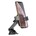 Baseus Intelligent Qi Drahtlose Kfz-Ladegerät / Kfz-Halterung - Schwarz