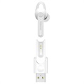Baseus NGCX-02 Mini Magnetisches Bluetooth Headset - Weiß