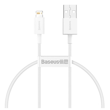 Baseus Superior Series Lightning Kabel - 0.25m - Weiß