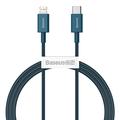 Baseus Superior Serie USB-C / Lightning Kabel - 1m, 20W - Blau