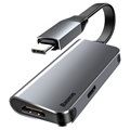 Baseus Ultra HD USB-C / HDMI Adapter - Dunkelgrau